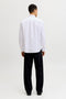 Back image of the Harvey oxford ls shirt in white, by brand Jack&jones