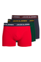 Product image of Jack and jones james 3 pk trunks in navy, by brand Jack&jones
