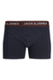 Product image of the Jack and jones james 3 pk trunks in navy, by brand Jack&jones