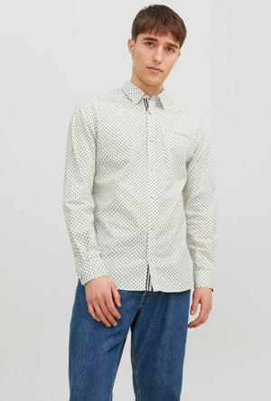 JACK AND JONES JEREMY DETAIL LS SHIRT