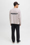 Back image of the Kane bradley uncuffed sweat pants in black, by brand Jack&jones