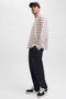 Front image of the Kane bradley uncuffed sweat pants in black, by brand Jack&jones
