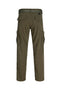 Back image of the Kane hudson belted cargo in khaki, by brand Jack&jones