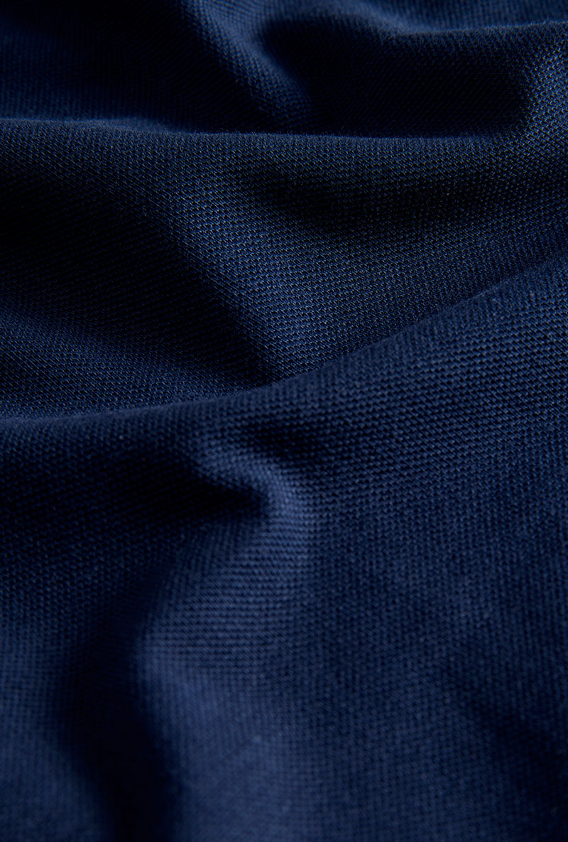 Front image of Kane ls polo in navy, by brand Jack&jones