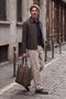 Front image of the Kane ls polo in olive, by brand Jack&jones