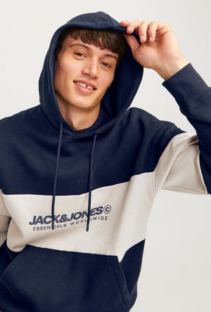 JACK AND JONES LEGACY BLOCKING HOODIE