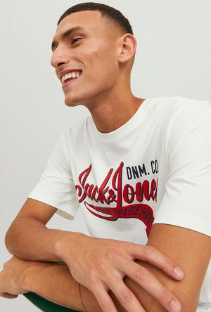 JACK AND JONES LOGO SS TSHIRT