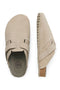 Front image of Louis suede mule in beige, by brand Jack&jones