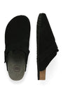 Image of LOUIS SUEDE MULE in black, by brand JACK&JONES