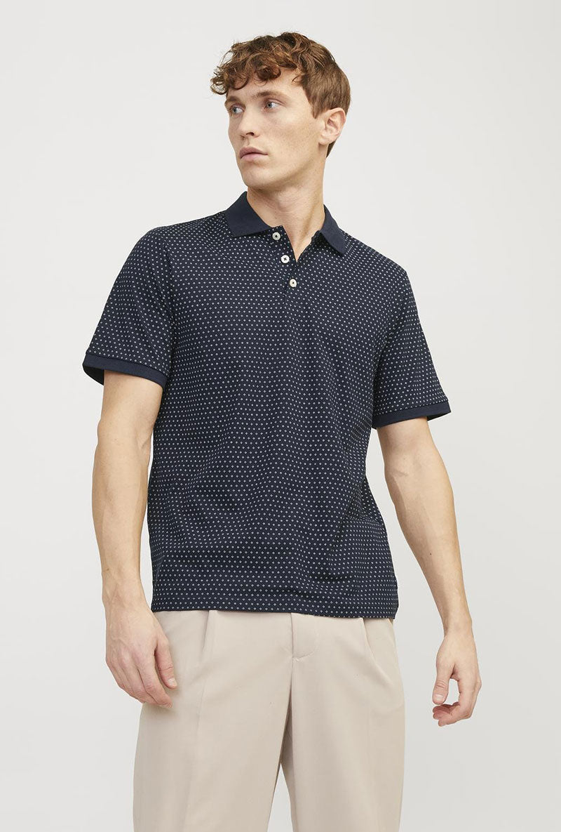 JACK AND JONES LUIS AOP SS POLO