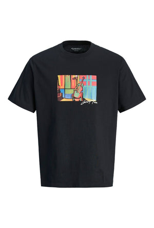 JACK AND JONES MANCHESTER CUBISM T-SHIRT