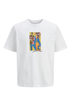 JACK AND JONES MANCHESTER CUBISM T-SHIRT