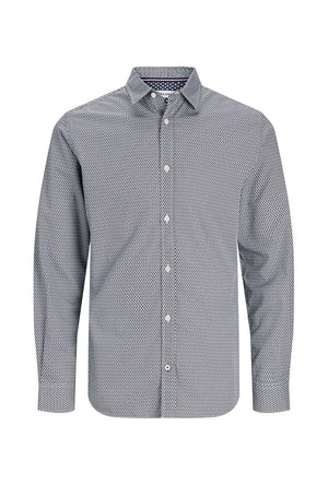 JACK AND JONES MATHEO PRINT DETAIL SHIRT