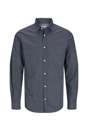 JACK AND JONES MATHEO PRINT DETAIL SHIRT