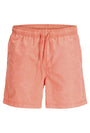 Image of MAUI VIBRANT WASH SWIMSHORTS in coral, by brand JACK&JONES