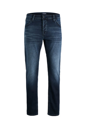 Front image of Mike jj fox st 176 in dark denim, by brand Jack&jones