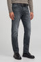 Front image of a model wearing Mike original jeans in black, by brand Jack&jones