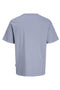 Back image of the Montauk photo ss tee in blue, by brand Jack&jones