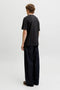Back image of the Norrebro skyline tee in black, by brand Jack&jones