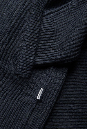 JACK AND JONES PANNEL KNIT ZIP CARDIGAN