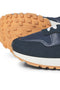Front image of the Romano combo sneaker in navy, by brand Jack&jones