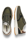 Image of ROMANO COMBO SNEAKER in olive, by brand JACK&JONES