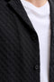 Front image of the Sean resort shirt in black, by brand Jack&jones