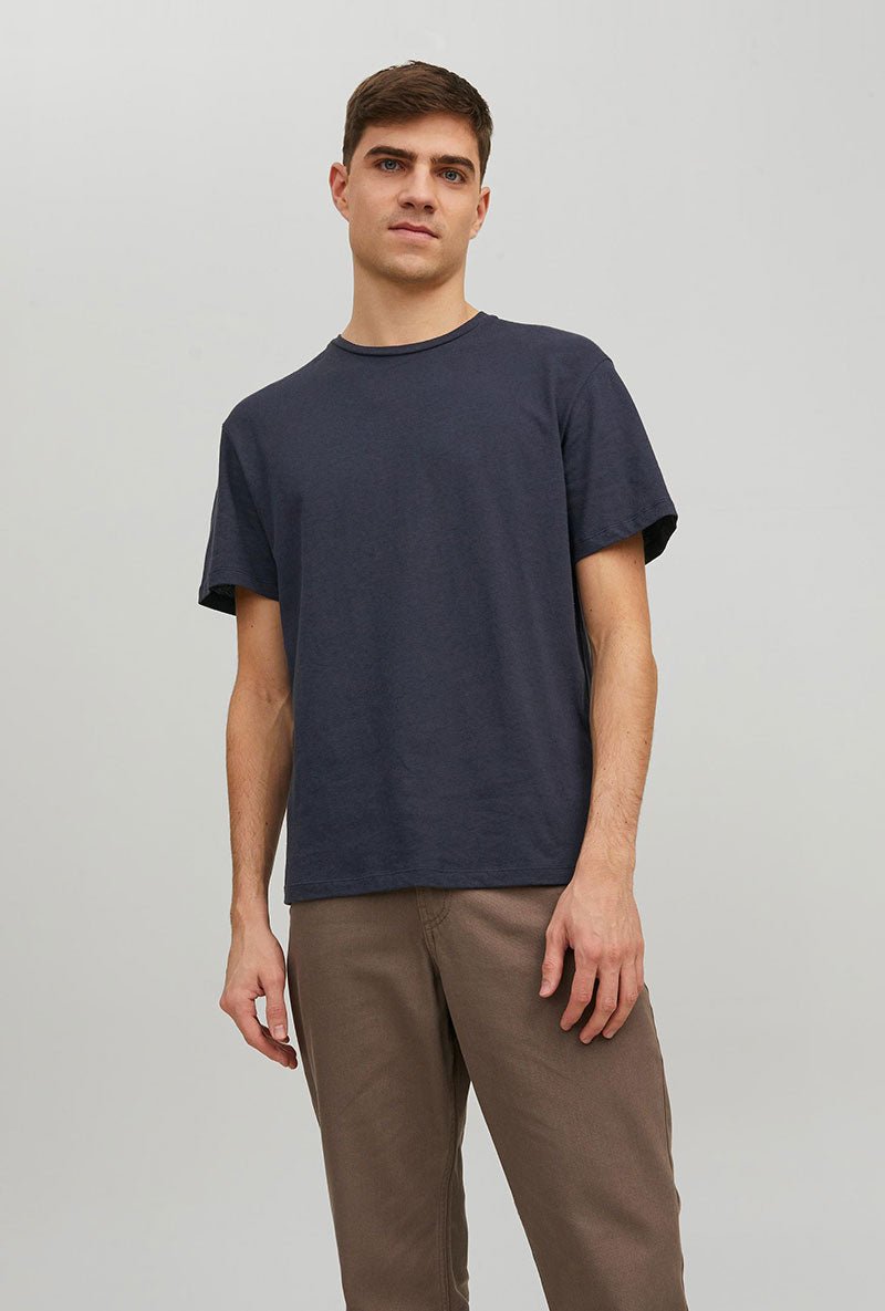 JACK AND JONES SOFT LINEN BLEND TSHIRT