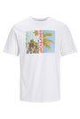 JACK AND JONES SS COCONUT TREES TSHIRT