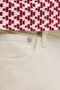 Front detail image of the Tony original 017 shorts in cream, by brand Jack&jones