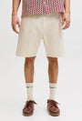 Image of TONY ORIGINAL 017 SHORTS in cream, by brand JACK&JONES
