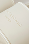 Close up image  of the Jack and jones wartillery moulded slider in beige, by brand Jack&jones