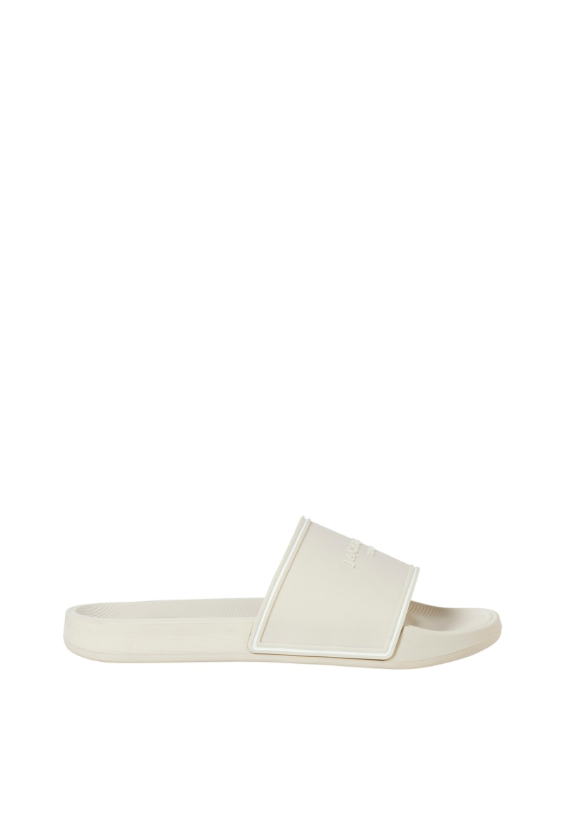 Product image of Jack and jones wartillery moulded slider in beige, by brand Jack&jones