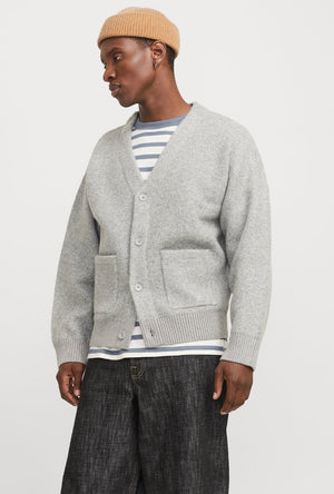 JACK AND JONES WINTER CROPPED KNIT CARDIGAN