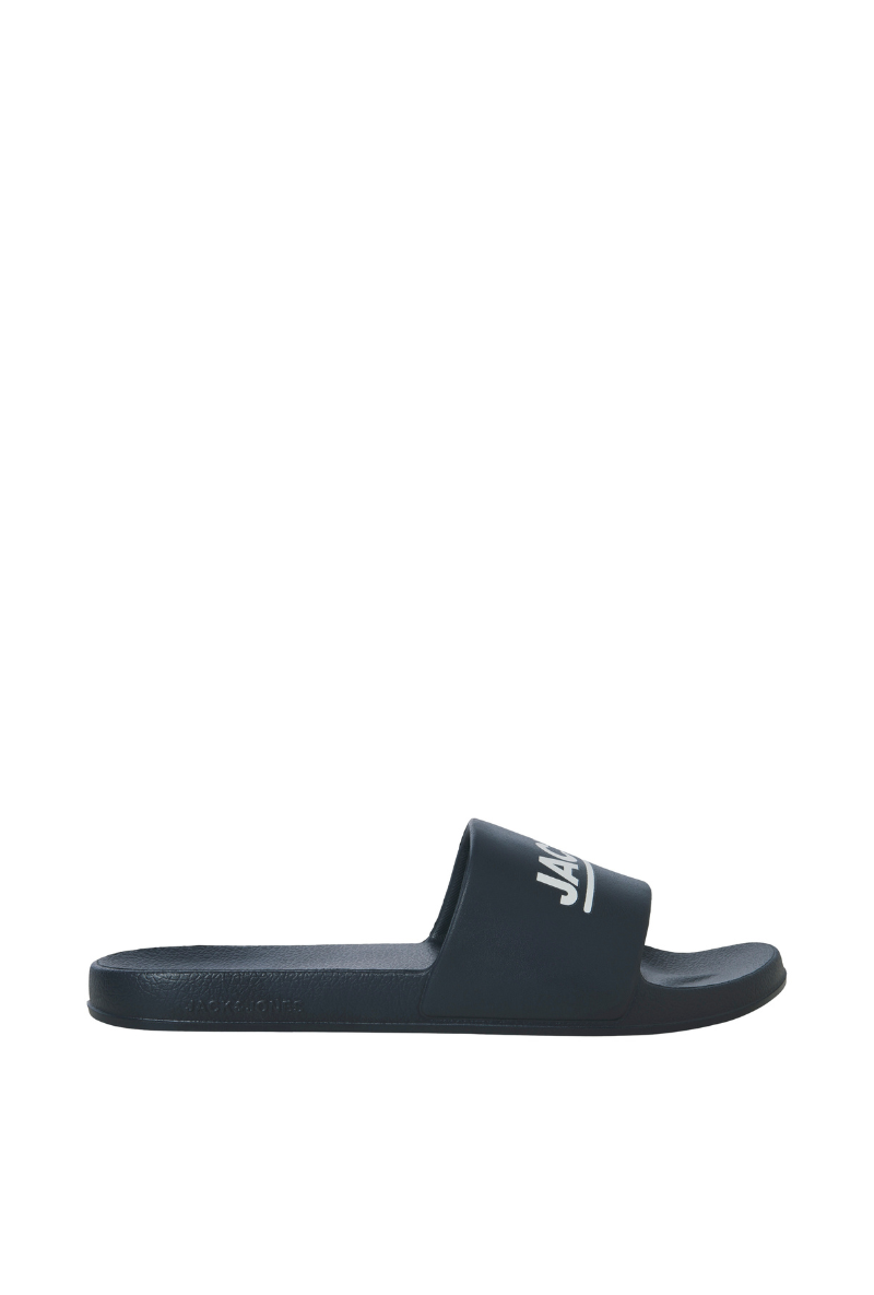Side image  of Jack and jones wollie slider in charcoal, by brand Jack&jones