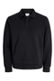 Product image of the Jack and jones bradley sweat polo in black, by brand Jack&jones