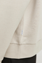 Close up image  of the Jack and jones bradley sweat polo in stone, by brand Jack&jones