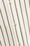 Button closure detail image of the Jeff resort stripe shirt in olive, by brand Jack&jones