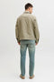 Back image of a model wearing the Mike original st 550 jeans in denim, by brand Jack&jones