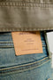 Back image of the Mike original st 550 jeans in denim, by brand Jack&jones