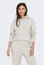 Image of AMALFI LIFE LS HOOD in oat, by brand JACQUELINE DE YONG