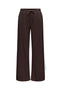 Front image of Amalfi life sweat pants in brown, by brand Jacqueline de yong