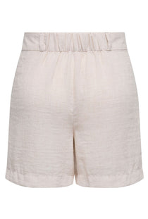 Back image of the Bruce hw city shorts in grey, by brand Jacqueline de yong