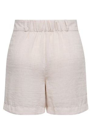 Back image of the Bruce hw city shorts in grey, by brand Jacqueline de yong