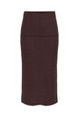 Image of HERO LIFE PENCIL SKIRT in brown, by brand JACQUELINE DE YONG