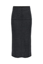 Image of HERO LIFE PENCIL SKIRT in dark grey, by brand JACQUELINE DE YONG