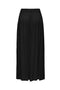 Back image of the Liva life hw midi skirt in black, by brand Jacqueline de yong