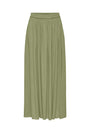 Image of LIVA LIFE HW MIDI SKIRT in sage, by brand JACQUELINE DE YONG