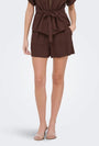 Image of MILLE MW SHORTS in brown, by brand JACQUELINE DE YONG