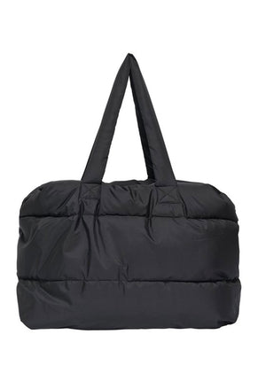 Front image of Miranda padded weekend bag in black, by brand Jacqueline de yong